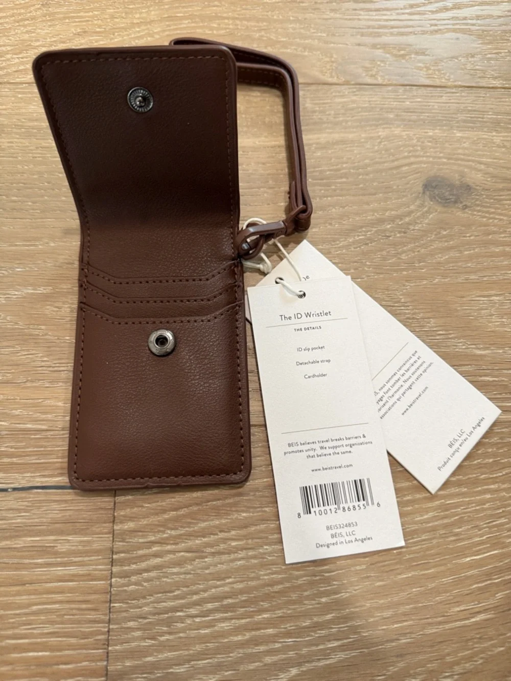 Beis Luggage Maple The Sling Crossbody Bag & The ID Wristlet Set NWT - Picture 8 of 13